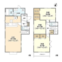 Ｋｏｌｅｔ四街道和良比の物件間取画像